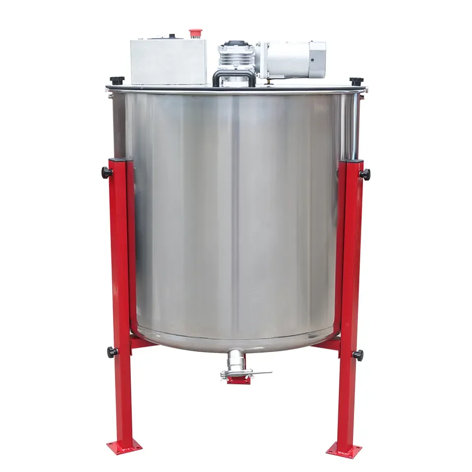 2023 New Beekeeping Equipment 4 Frame 6 Frame Electrical Reversible Extractor for Honey Stainless Steel Honey Extractor
2023 New Beekeeping Equipment 4 Frame 6 Frame Electrical Reversible Extractor for Honey Stainless Steel Honey Extractor