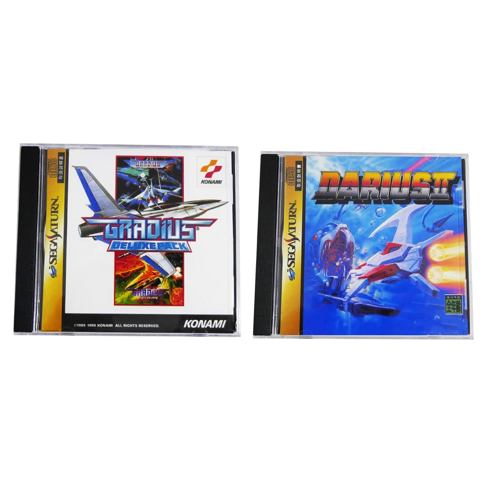 Saturn Copy Disc Game Gradius 1&2 Unlock SS Console Game Optical Drive Retro Video Direct Reading Game
Saturn Copy Disc Game Gradius 1&2 Unlock SS Console Game Optical Drive Retro Video Direct Reading Game