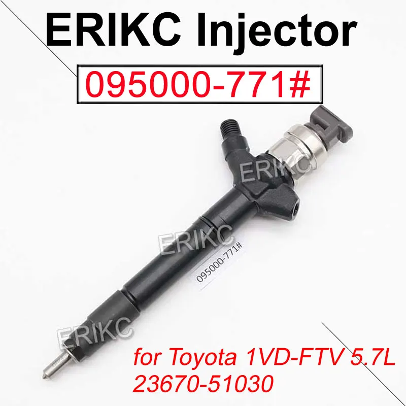 

095000-7710 Diesel Injector Nozzle 095000-7711 Fuel Injection Sprayer for DENSO 23670-51030 23670-51030 Toyota Land Cruiser 200