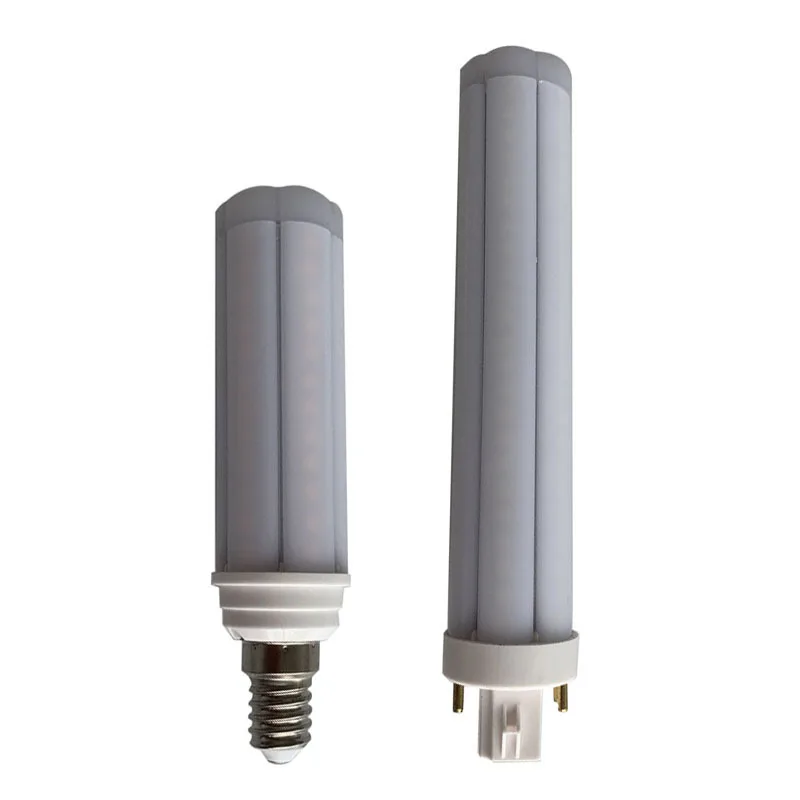 

4pcs E27 G24 E14 LED Corn Bulb LED Horizontal Plug Light 10W 15W 18W PL Tube Bar 3000k Natural White 4000k 6000k 6500K 110V 220V