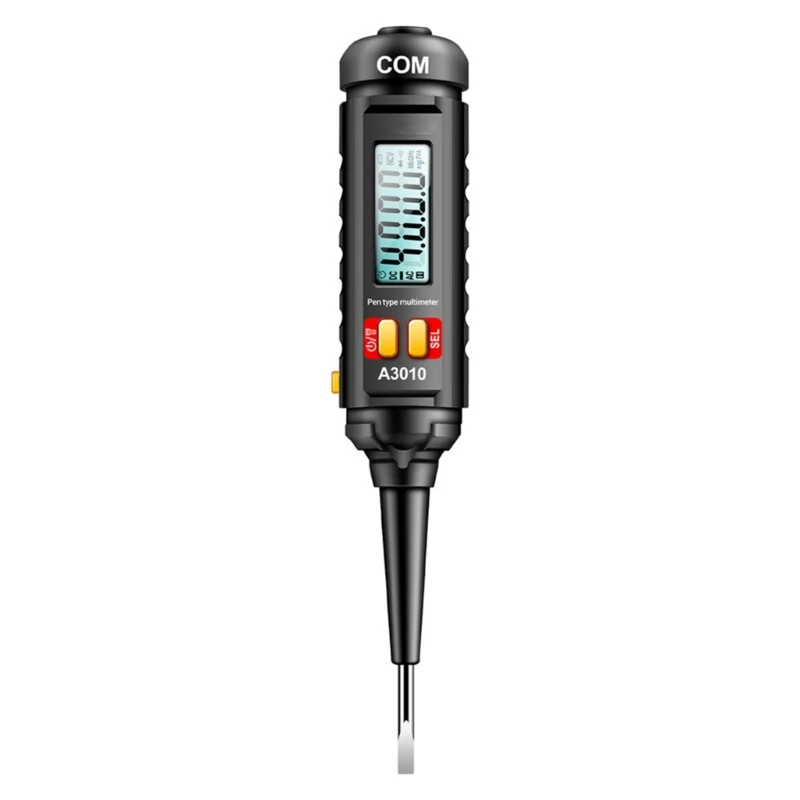 Multimeter Voltmeter Tester Pen with Flashlight for Voltage Resistance Capacitance Frequency Test
Multimeter Voltmeter Tester Pen with Flashlight for Voltage Resistance Capacitance Frequency Test