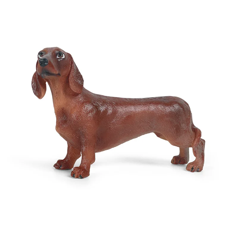 Simulation Animal Model Gift Toys Solid Dachshund Dog Decorative Ornaments Hand-made.
Simulation Animal Model Gift Toys Solid Dachshund Dog Decorative Ornaments Hand-made.