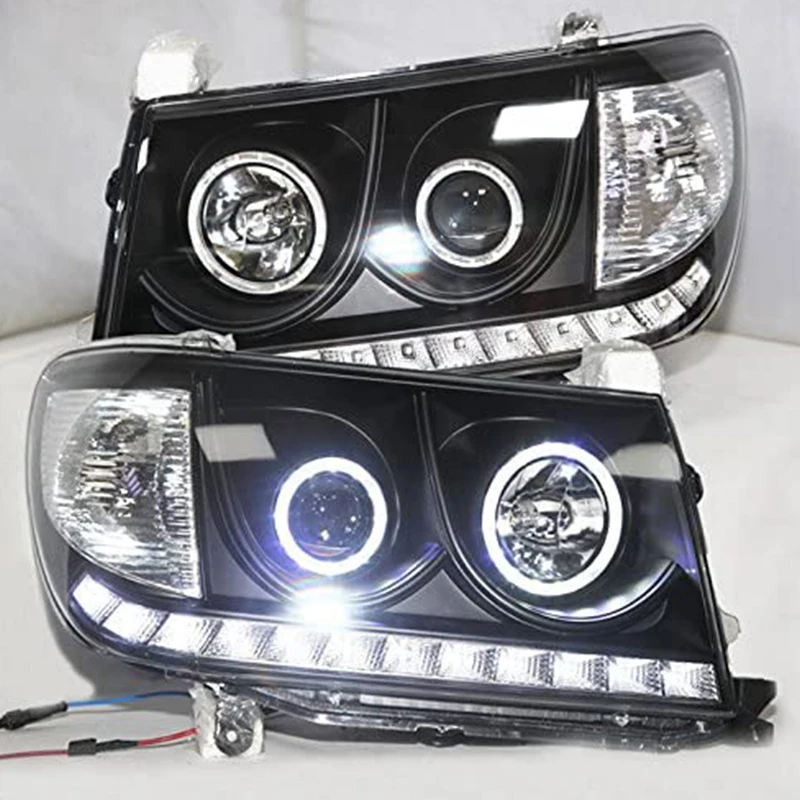 Передняя фара для Toyota LC100 FZJ100 UZJ100 4500 4700 светодиодный, черный корпус, 2006-2007 год
Передняя фара для Toyota LC100 FZJ100 UZJ100 4500 4700 светодиодный, черный корпус, 2006-2007 год