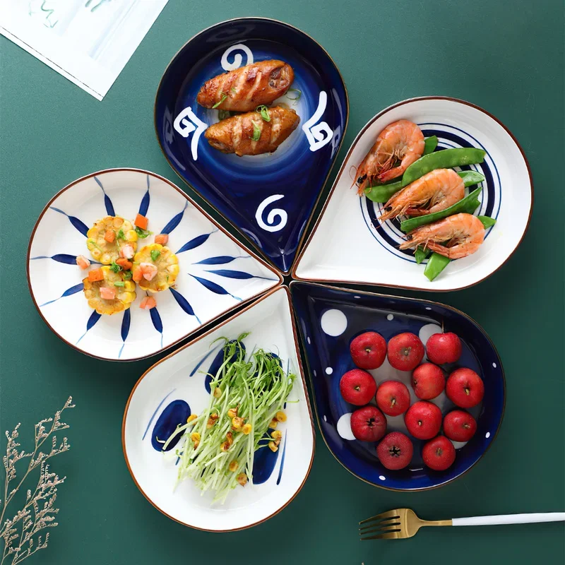 Ceramic Platter Tableware Combination Creative DIsh Porcelain Dinner Set Household Hand-painted Steak Salad Snack Cake Plates
Ceramic Platter Tableware Combination Creative DIsh Porcelain Dinner Set Household Hand-painted Steak Salad Snack Cake Plates