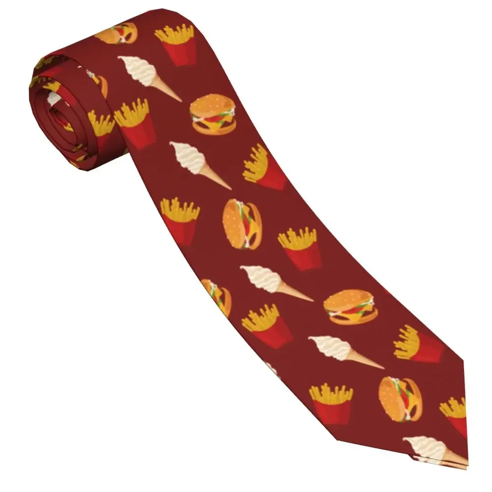 Hamburger Fast Food Necktie Unisex Polyester 8 Cm French Fries Burger Neck Tie Mens Casual Narrow Accessories Wedding
Hamburger Fast Food Necktie Unisex Polyester 8 Cm French Fries Burger Neck Tie Mens Casual Narrow Accessories Wedding