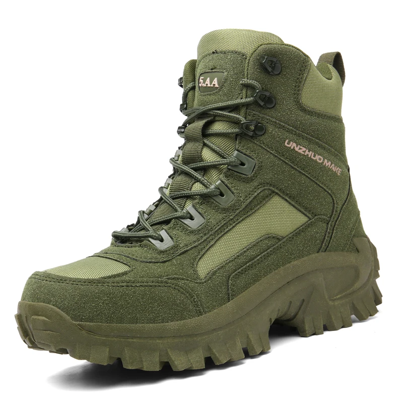 Men's Outdoor Combat Boots In Europe America Thick Soled Men's Training Military Boots Men's Desert Boots High Top Shoes
Men's Outdoor Combat Boots In Europe America Thick Soled Men's Training Military Boots Men's Desert Boots High Top Shoes