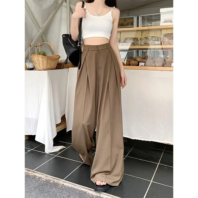 Vintage Wide Legg Pants Casual Y2K Floor Mop Pant Women Streetwear Fashion Pantalons A-Line Outwear Summer New Trousers
Vintage Wide Legg Pants Casual Y2K Floor Mop Pant Women Streetwear Fashion Pantalons A-Line Outwear Summer New Trousers
