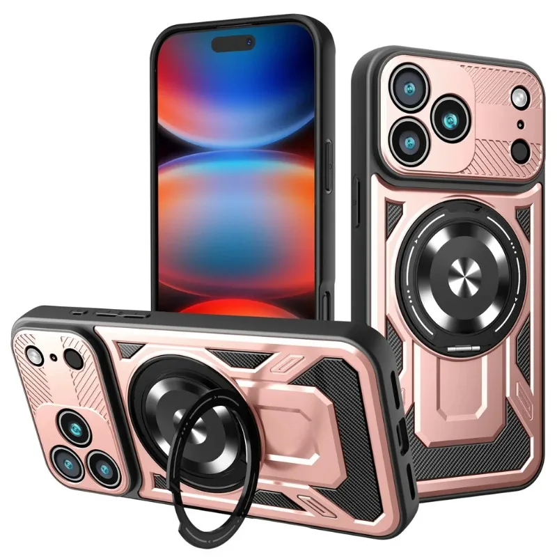 ARMOUR-X™ Heavy-Duty Shockproof Armor Case for iPhone With Ring Kickstand ARMOUR-X™ Heavy-Duty Shockproof Armor Case for iPhone With Ring Kickstand