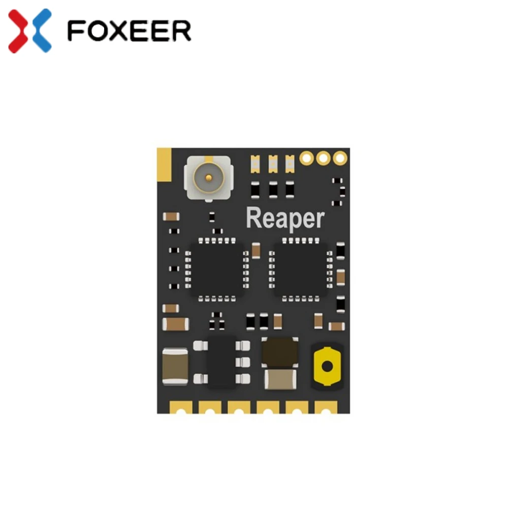 

Foxeer Reaper Nano 5.8G 40CH 25mW 100mW 200mW 350mW Adjustable VTX Nano Video Transmitter 12X16mm for RC FPV Racing Micro Drone