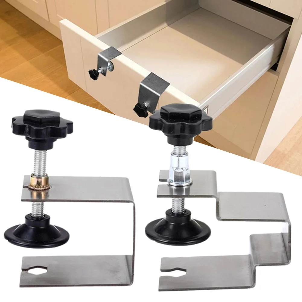 1pc Woodworking Jig Cabinet Tool Home Furniture Accessories Steel Drawer Front Installation Clamps Drawer Panel Clips Tools
1pc Woodworking Jig Cabinet Tool Home Furniture Accessories Steel Drawer Front Installation Clamps Drawer Panel Clips Tools