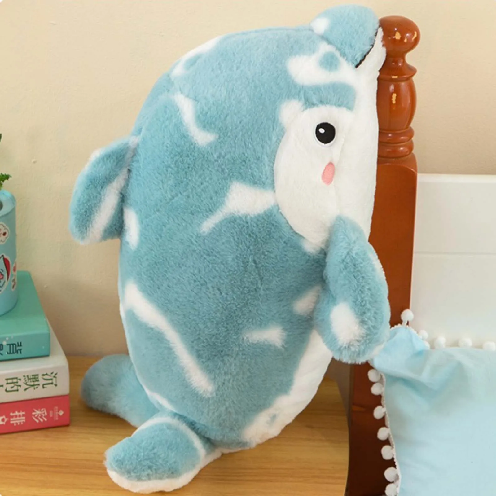 1pc 45CM Big Size kawaii Dolphin Plush Toys Lovely Stuffed Soft Animal Pillow Dolls for Children Girls Sleeping Cushion Gift
1pc 45CM Big Size kawaii Dolphin Plush Toys Lovely Stuffed Soft Animal Pillow Dolls for Children Girls Sleeping Cushion Gift