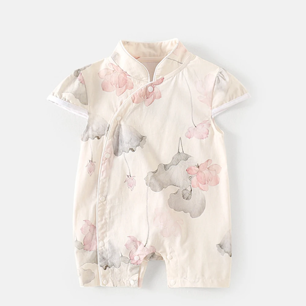 Baby Cotton Romper Summer Floral Chinese Style Newborn Clothes Princess 1st Birthday Baby Girl Jumpsuit
Baby Cotton Romper Summer Floral Chinese Style Newborn Clothes Princess 1st Birthday Baby Girl Jumpsuit