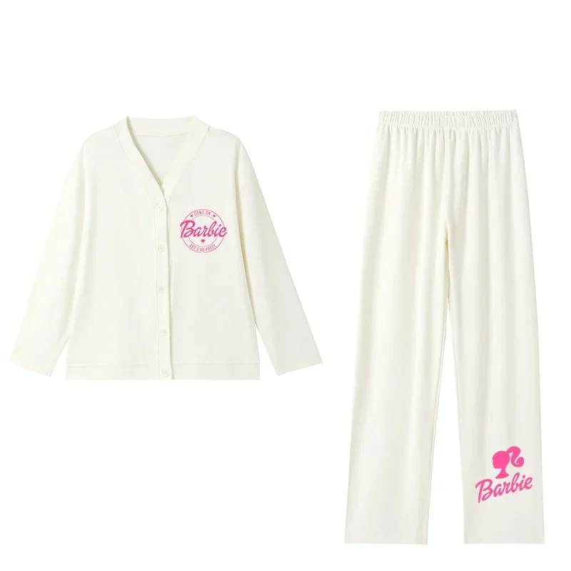 Autumn and Winter Barbie Soft Pajamas Set Thickened Outer Wear Casual Home Wear Women's Home Wear Tops and Pants Two-piece Set
Autumn and Winter Barbie Soft Pajamas Set Thickened Outer Wear Casual Home Wear Women's Home Wear Tops and Pants Two-piece Set