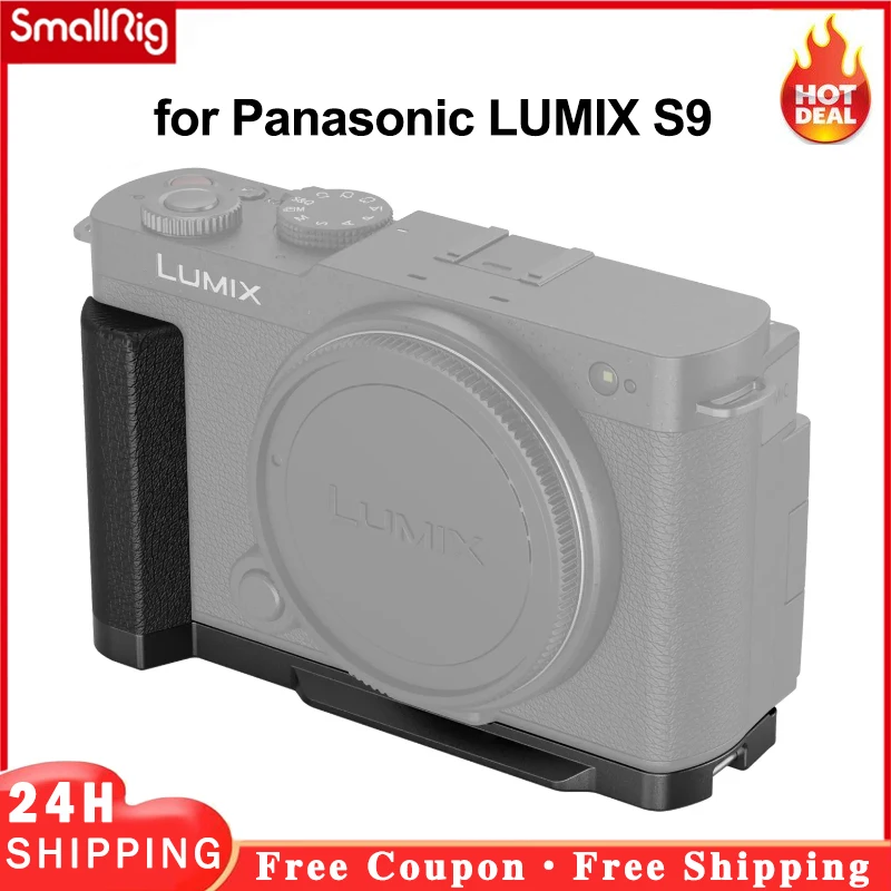 L-образная ручка SmallRig для Panasonic LUMIX S9 4517, w/Удобная Вертикальная съемка с нижним левым отверстием для ремня
L-образная ручка SmallRig для Panasonic LUMIX S9 4517, w/Удобная Вертикальная съемка с нижним левым отверстием для ремня