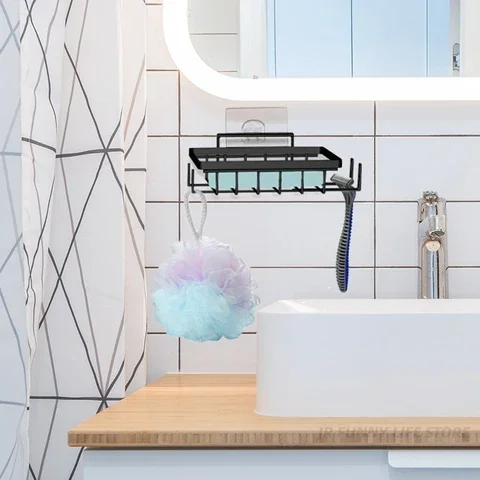 Bathroom Accessories Black Stainless Steel Soap Holder Wall-mounted Soap Dish With Razor Holder Self Adhesive
Bathroom Accessories Black Stainless Steel Soap Holder Wall-mounted Soap Dish With Razor Holder Self Adhesive
