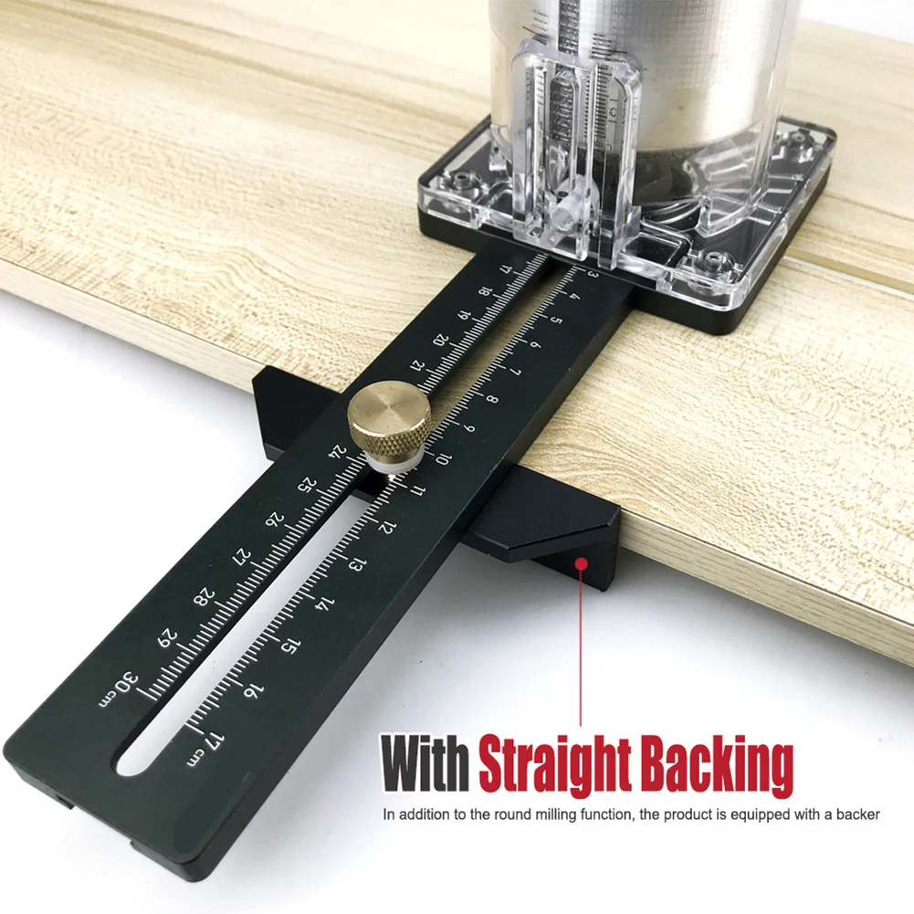 Circle Cutting Jig For Electric Hand Trimmer Wood Router Milling Circle Slotting Trimming Machine DIY Woodworking Tools
Circle Cutting Jig For Electric Hand Trimmer Wood Router Milling Circle Slotting Trimming Machine DIY Woodworking Tools