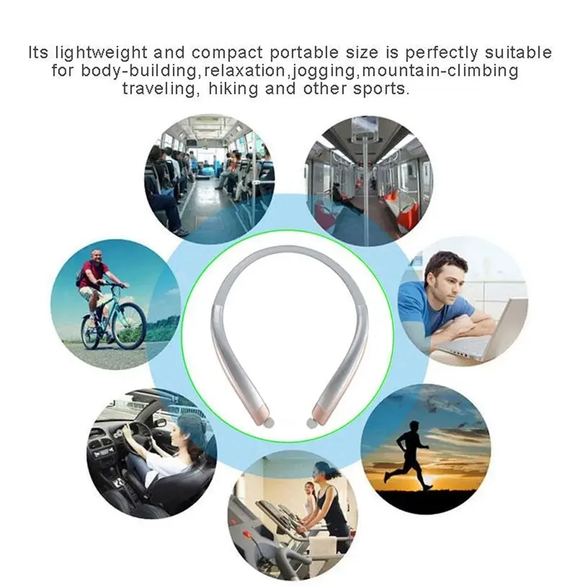 HBS-1100 Спортивная стереогарнитура Bluetooth, крепление на шею, автомобиль, HD качество звука, водонепроницаемая шумоподавляющая спортивная Гарнитура-A
HBS-1100 Спортивная стереогарнитура Bluetooth, крепление на шею, автомобиль, HD качество звука, водонепроницаемая шумоподавляющая спортивная Гарнитура-A