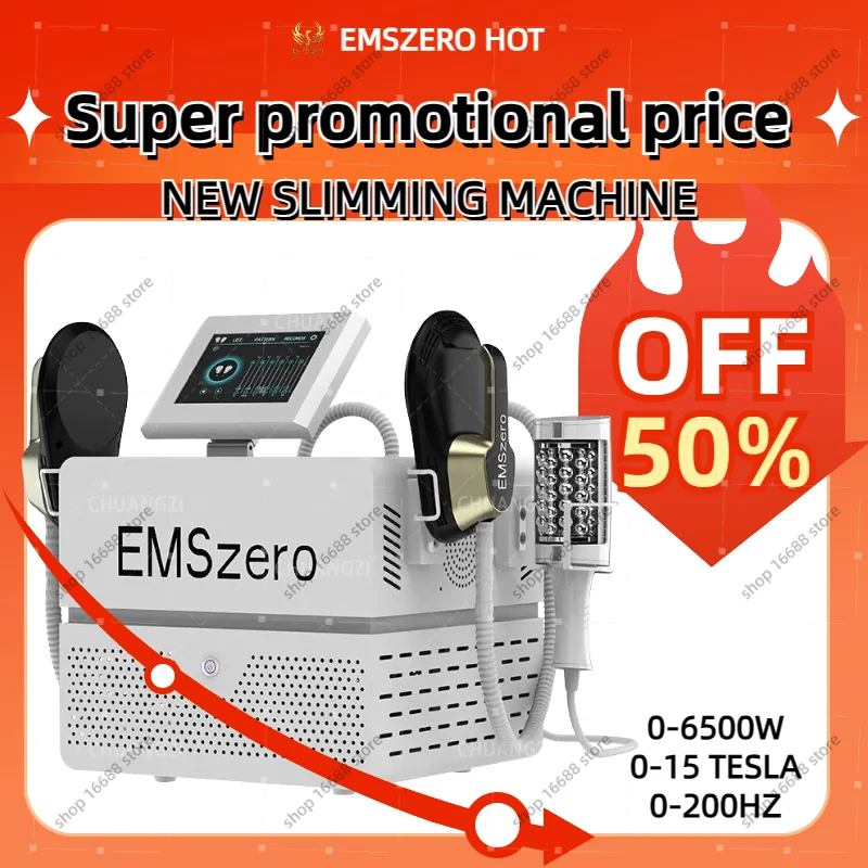 

Ems Zero Neo Tesla RF 2024 Machine Professional Hi-emt Body Sculpt 6500W Emszero Muscle Stimulator Slimming Portable DLS-EMSlim