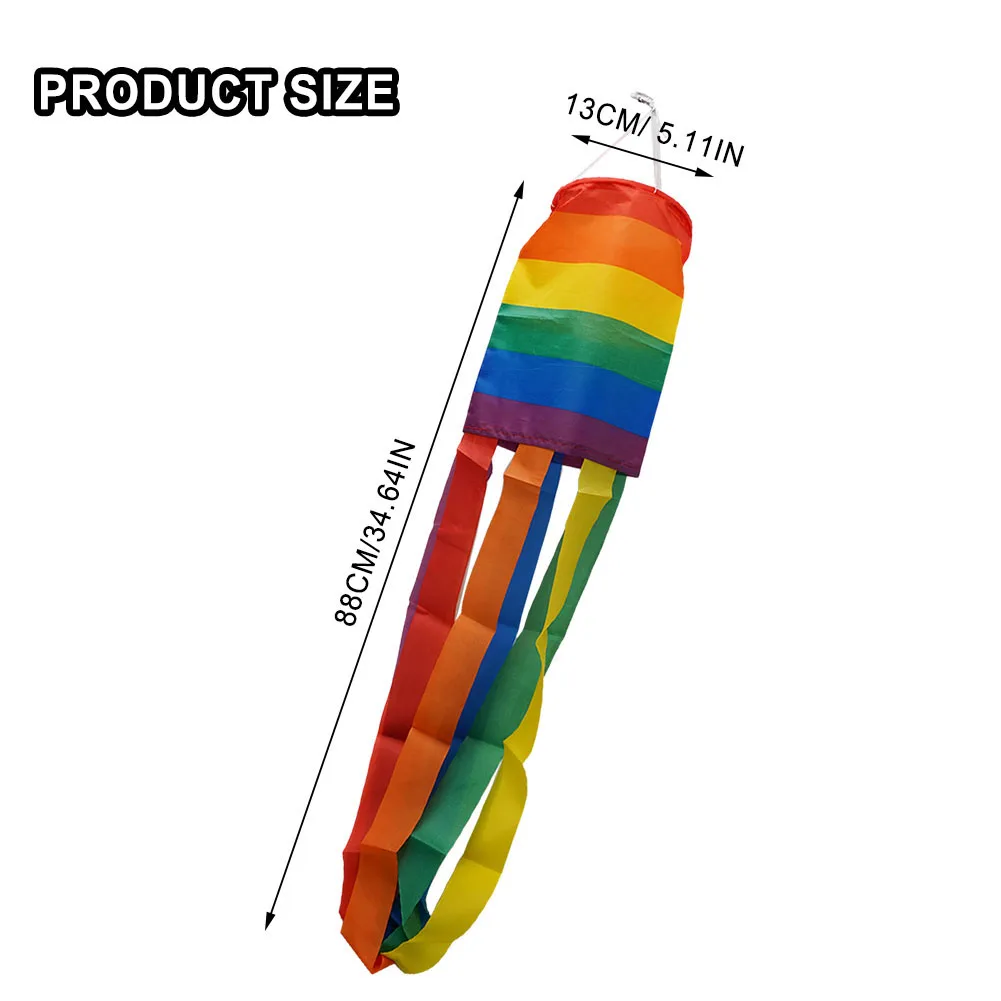 Rainbow Windsock Wind Pipe Flag Hanging Rainbow Flags Garden Outdoor Banner Wedding Decor Birthday Party Decor Supplies
Rainbow Windsock Wind Pipe Flag Hanging Rainbow Flags Garden Outdoor Banner Wedding Decor Birthday Party Decor Supplies