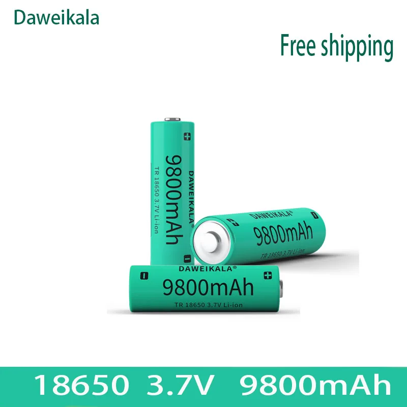 New 18650 3.7V 9800mAh Rechargeable Battery For Flashlight Torch headlamp Li-ion Rechargeable Battery drop Free shipping
New 18650 3.7V 9800mAh Rechargeable Battery For Flashlight Torch headlamp Li-ion Rechargeable Battery drop Free shipping