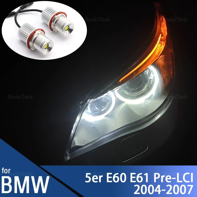 for BMW 5er E60 E61 Pre-LCI 520i 523i 525i 528i 530i 535i 540i High Quality LED Marker Bulbs Angel Eye Light 90W White Bulb
for BMW 5er E60 E61 Pre-LCI 520i 523i 525i 528i 530i 535i 540i High Quality LED Marker Bulbs Angel Eye Light 90W White Bulb