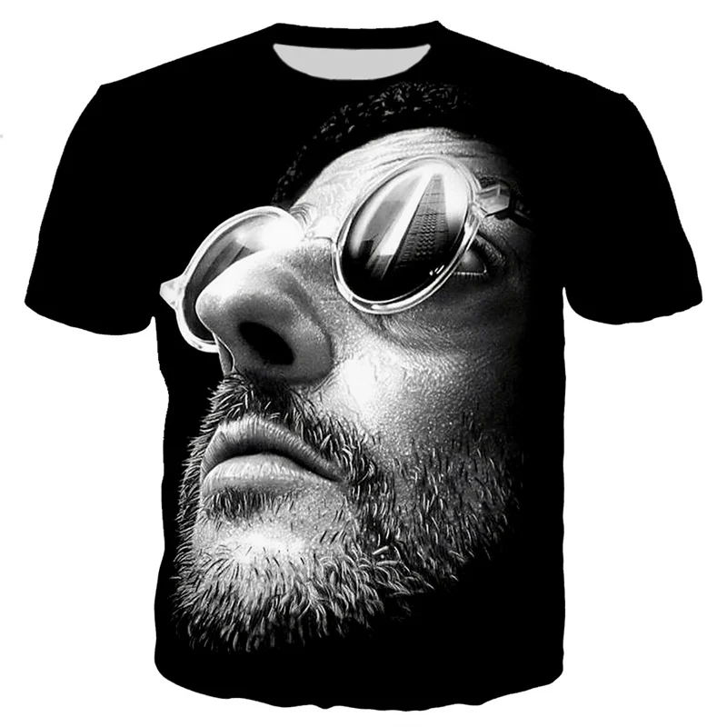 

New Summer 3D Movie LEON The Professional Printing T Shirt Matilda Graphic T-shirts For Men Kid Fashion Tees Unisex Top Clothing