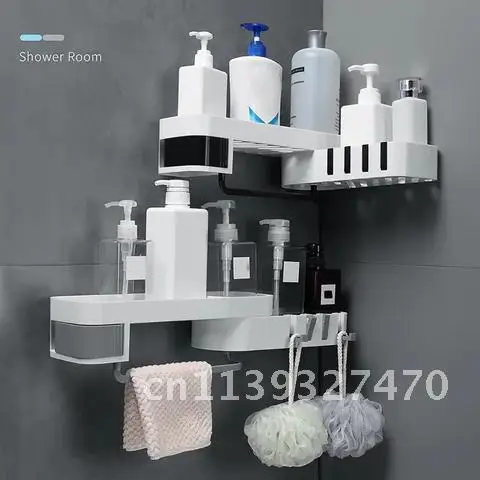 Угловой Держатель для шампуня, полка для ванной комнаты, кухонный стеллаж для хранения, органайзер для беспорядка и душа, настенный держатель, экономия места, предметы для дома
Угловой Держатель для шампуня, полка для ванной комнаты, кухонный стеллаж для хранения, органайзер для беспорядка и душа, настенный держатель, экономия места, предметы для дома