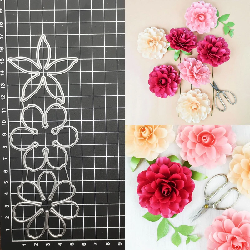 Rose Flower Craft metal cutting dies cut die Scrapbook paper craft knife mould blade punch stencils dies
Rose Flower Craft metal cutting dies cut die Scrapbook paper craft knife mould blade punch stencils dies
