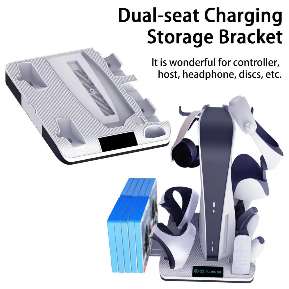 Cooling Station Practical Versatile Indicator Light Gaming Console Versatile Cooling Dock Cooling Fan Base Charging Stand
Cooling Station Practical Versatile Indicator Light Gaming Console Versatile Cooling Dock Cooling Fan Base Charging Stand