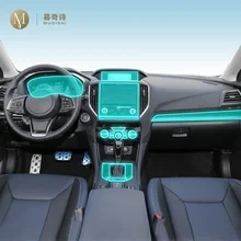For Subaru VX CROSSTREK 2018-2022 Car Interior protection film TPU transparent self-adhesive Paint film console Anti scratch PPF