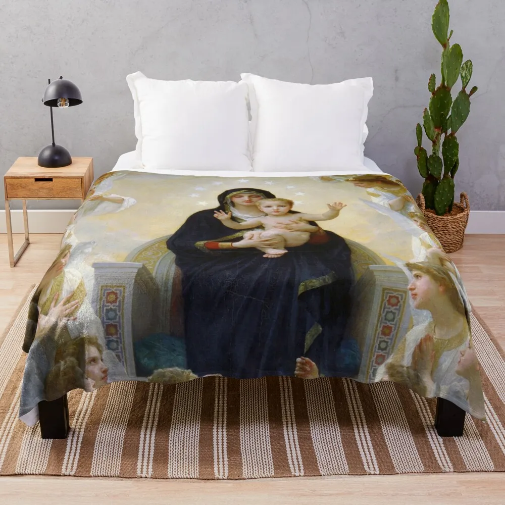 The Virgin with Angels - William Adolphe Bouguereau - 1900 Throw Blanket cosplay anime Plush Vintage Blanket
The Virgin with Angels - William Adolphe Bouguereau - 1900 Throw Blanket cosplay anime Plush Vintage Blanket
