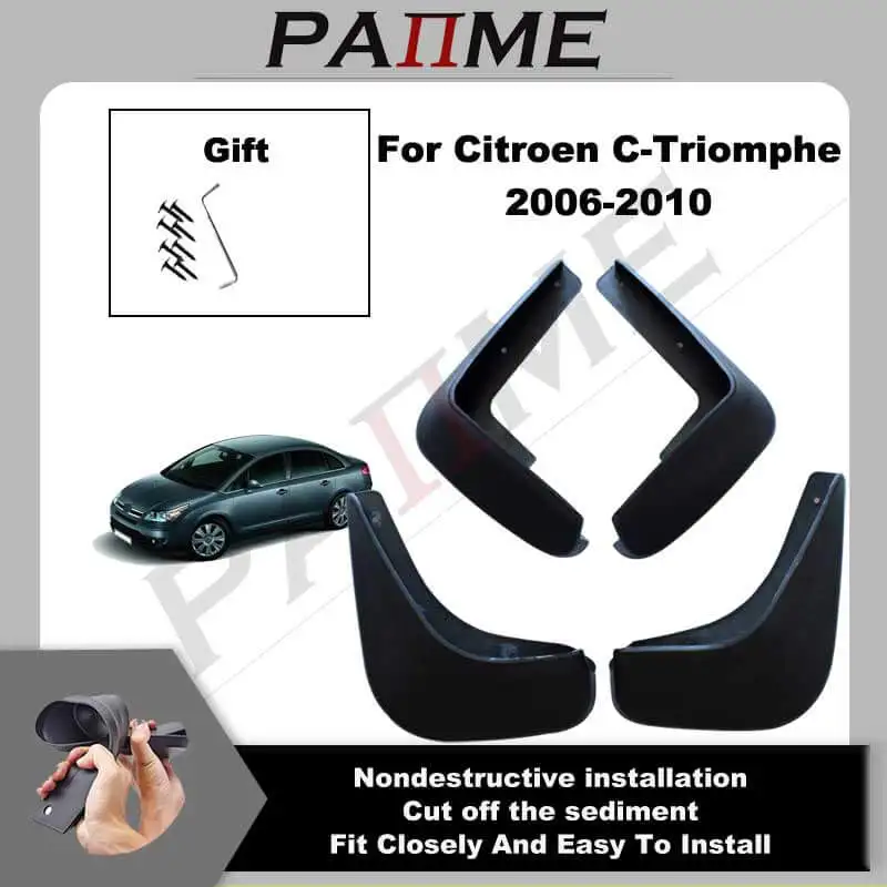 Брызговики для Citroen C-Triumph 2006 2007 2008 2009 2010
Брызговики для Citroen C-Triumph 2006 2007 2008 2009 2010
