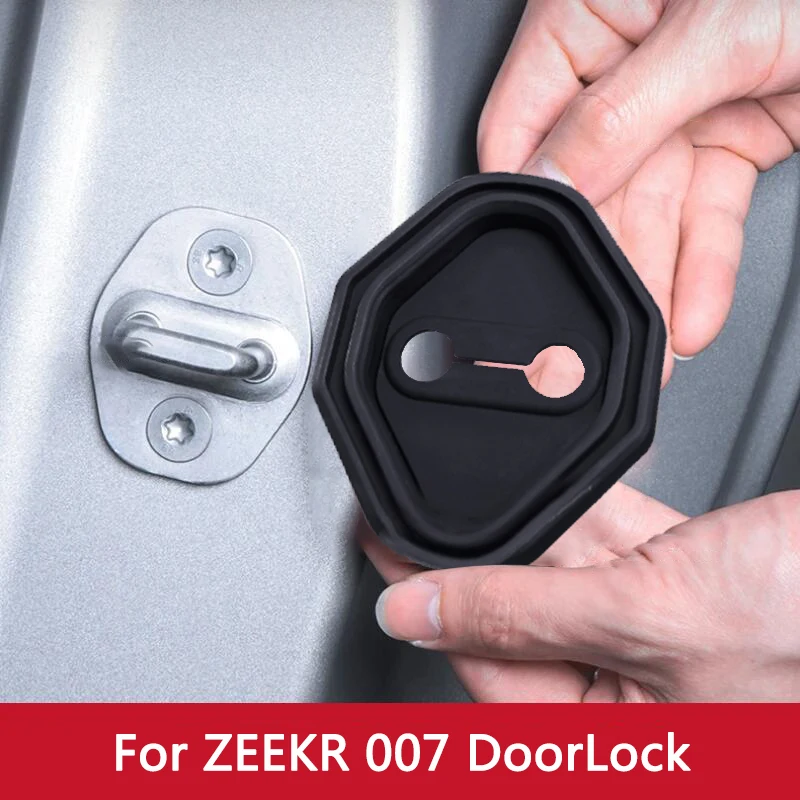 4Pc Silicone Car Styling Door Lock Buckle Cover Anti-collision Protection For Zeekr 007 Auto Door Lock Latches Cover Accessories
4Pc Silicone Car Styling Door Lock Buckle Cover Anti-collision Protection For Zeekr 007 Auto Door Lock Latches Cover Accessories
