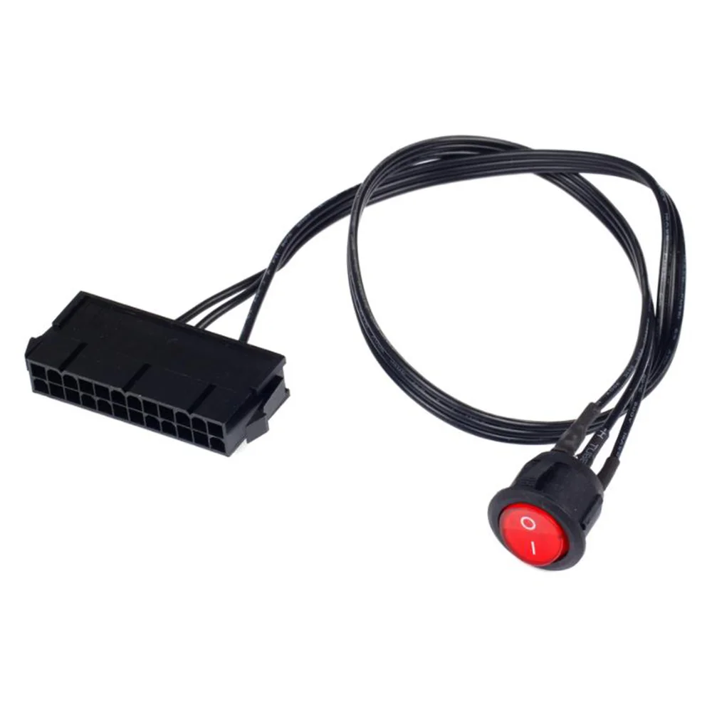 Кабель 50 см, медный оловянный провод, 24-контактный разъем ATX PSU, ПК, источник питания, тестер, запуск, перемычка с переключателем ВКЛ/ВЫКЛ
Кабель 50 см, медный оловянный провод, 24-контактный разъем ATX PSU, ПК, источник питания, тестер, запуск, перемычка с переключателем ВКЛ/ВЫКЛ