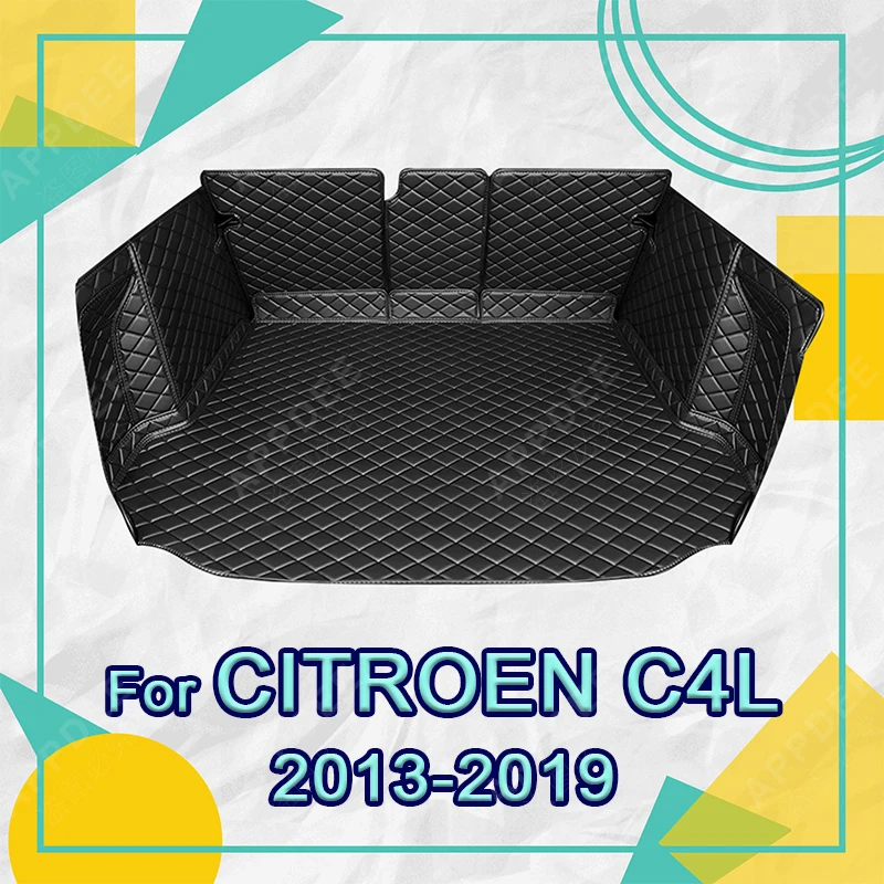 Auto Full Coverage Trunk Mat For Citroen C4L 2013-2019 18 17 16 15 14 Car Boot Cover Pad Cargo Interior Protector Accessories
Auto Full Coverage Trunk Mat For Citroen C4L 2013-2019 18 17 16 15 14 Car Boot Cover Pad Cargo Interior Protector Accessories