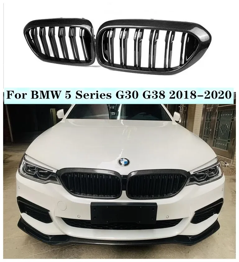 Fits For BMW 5 Series G30 G38 2018 2019 2020 High Quality 2 Pieces/1Set Carbon Fiber Mesh Grille Trim Racing Grills
Fits For BMW 5 Series G30 G38 2018 2019 2020 High Quality 2 Pieces/1Set Carbon Fiber Mesh Grille Trim Racing Grills