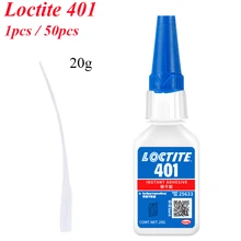 1Pcs / 50pcs Loctite 401 Quick Dry Stronger Super Glue Multi Repair Instant Adhesive 20ml for Metal Plastic Rubber
1Pcs / 50pcs Loctite 401 Quick Dry Stronger Super Glue Multi Repair Instant Adhesive 20ml for Metal Plastic Rubber