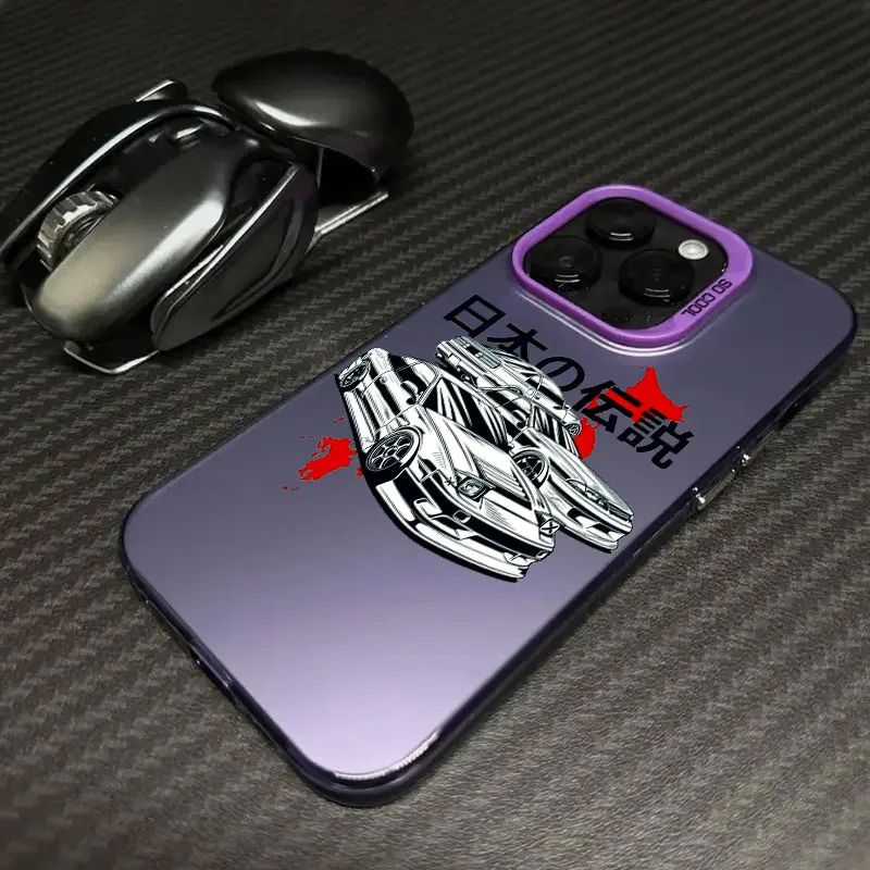 Tokyo JDM Drift Sports Car Anime Coque For Apple iPhone 16e 16 14 15 13 11 Pro Max Plus Case 12 Mini 16e Shockproof Phone Cover Tokyo JDM Drift Sports Car Anime Coque For Apple iPhone 16e 16 14 15 13 11 Pro Max Plus Case 12 Mini 16e Shockproof Phone Cover