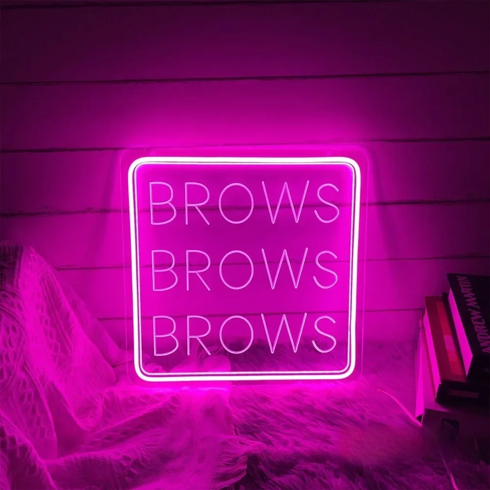 12 Colors Brows Neon Sign Engrave Personalization LED Lights For Room Decoration Neon Lamps on The Wall Decor Support Custom
12 Colors Brows Neon Sign Engrave Personalization LED Lights For Room Decoration Neon Lamps on The Wall Decor Support Custom