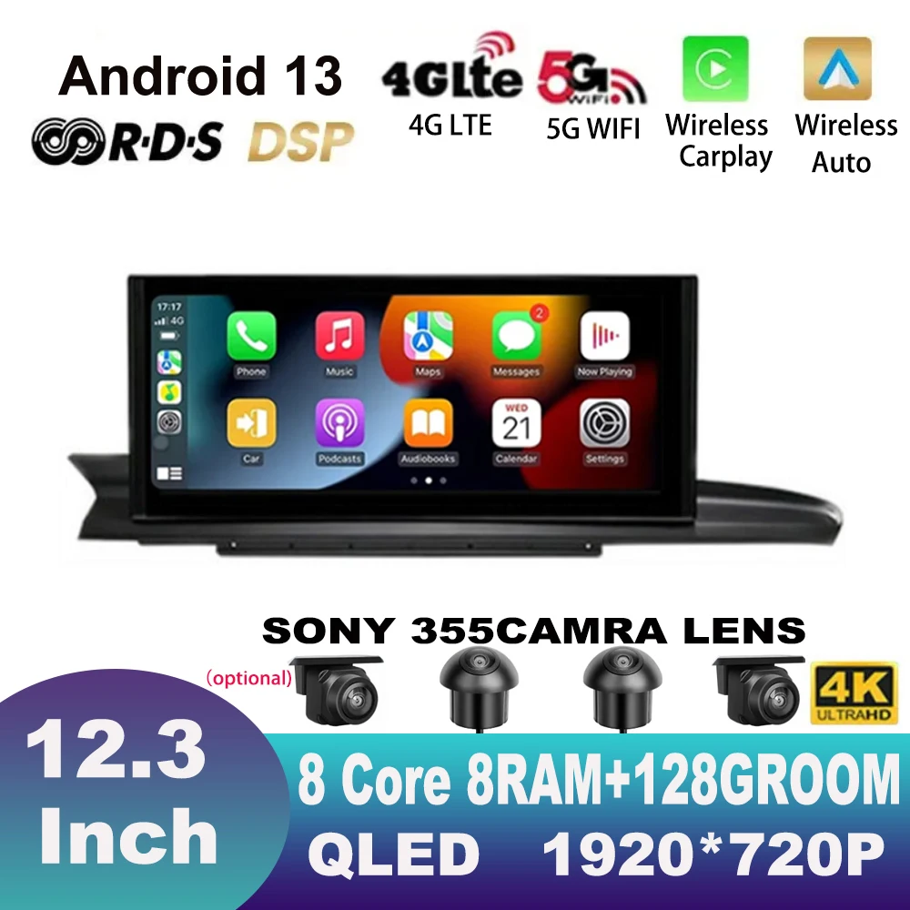 12.3 Inch Android 13 Touch Screen For Audi A6 A6L A7 2012 - 2019 Car Accessories Carplay Monitor Multimedia Auto Radio Player BT
12.3 Inch Android 13 Touch Screen For Audi A6 A6L A7 2012 - 2019 Car Accessories Carplay Monitor Multimedia Auto Radio Player BT