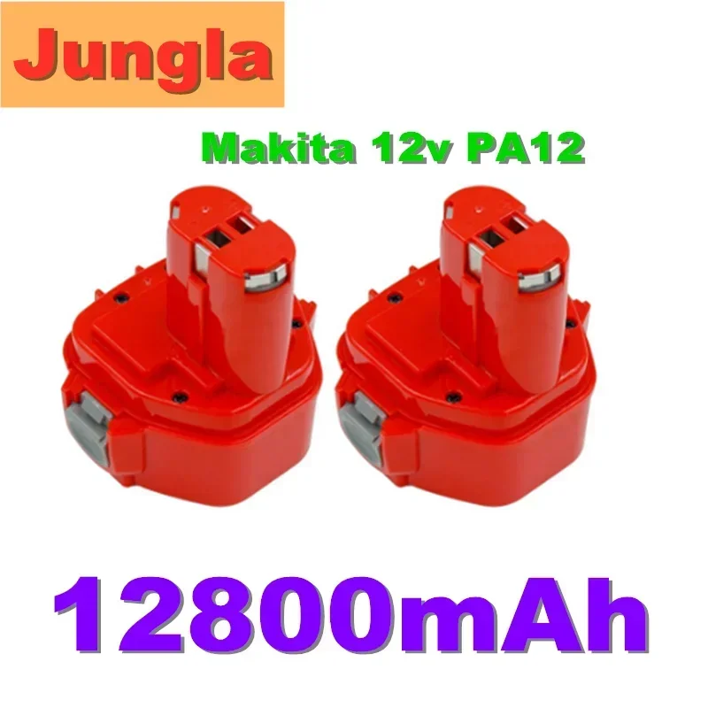 

Power Tool Rechargeable battery Pack 12V 12800mAh Ni-CD for Makita Drills bateria 1220 1222 1233S PA12 1235B 638347-8-2 192681-5