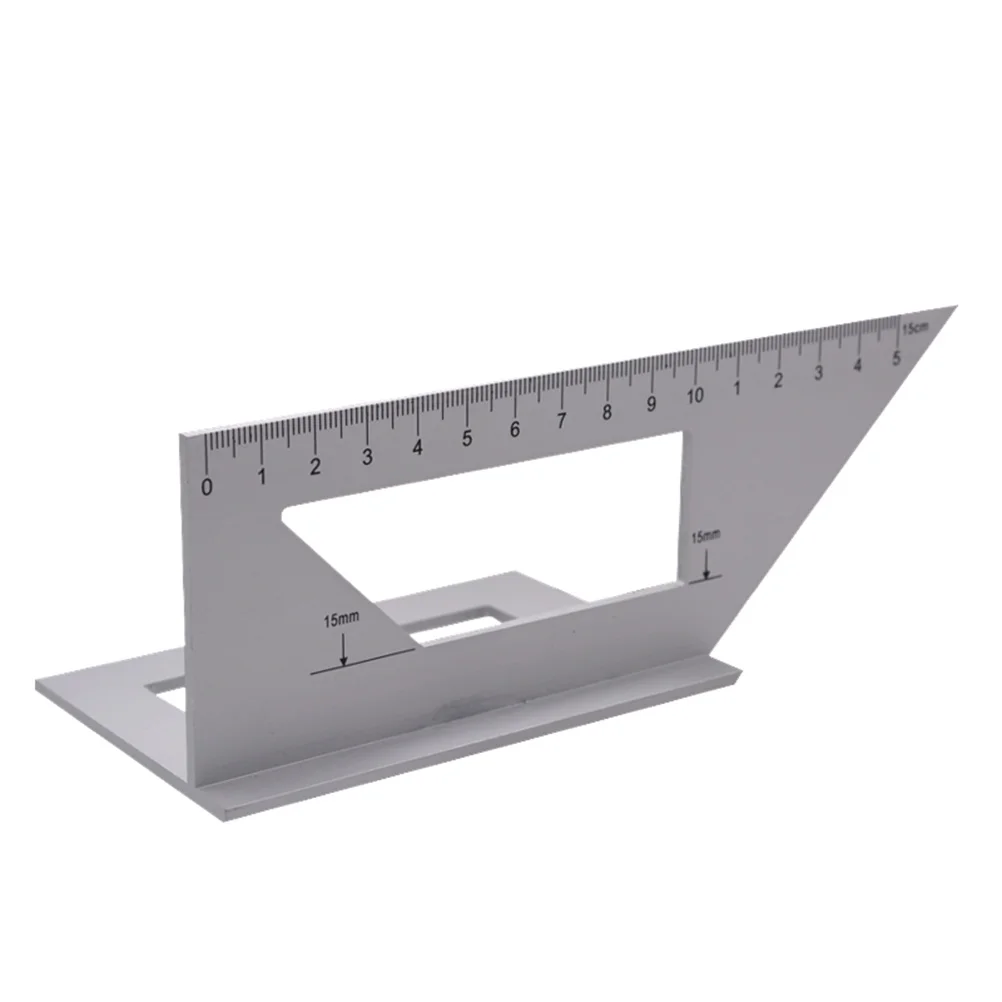 Saddle LayouWoodworking Ruler Gauge Right Angle Tool 3D Angle 45/ 90 Degree Square Measuring Template Tool Aluminum
Saddle LayouWoodworking Ruler Gauge Right Angle Tool 3D Angle 45/ 90 Degree Square Measuring Template Tool Aluminum
