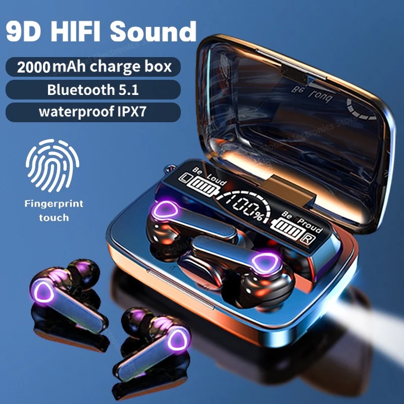 YOVONINE headset TWS Earphone Intelligente Touch Control Wireless Bluetooth-compatible Headphone Waterproof LED Display With Mic
YOVONINE headset TWS Earphone Intelligente Touch Control Wireless Bluetooth-compatible Headphone Waterproof LED Display With Mic