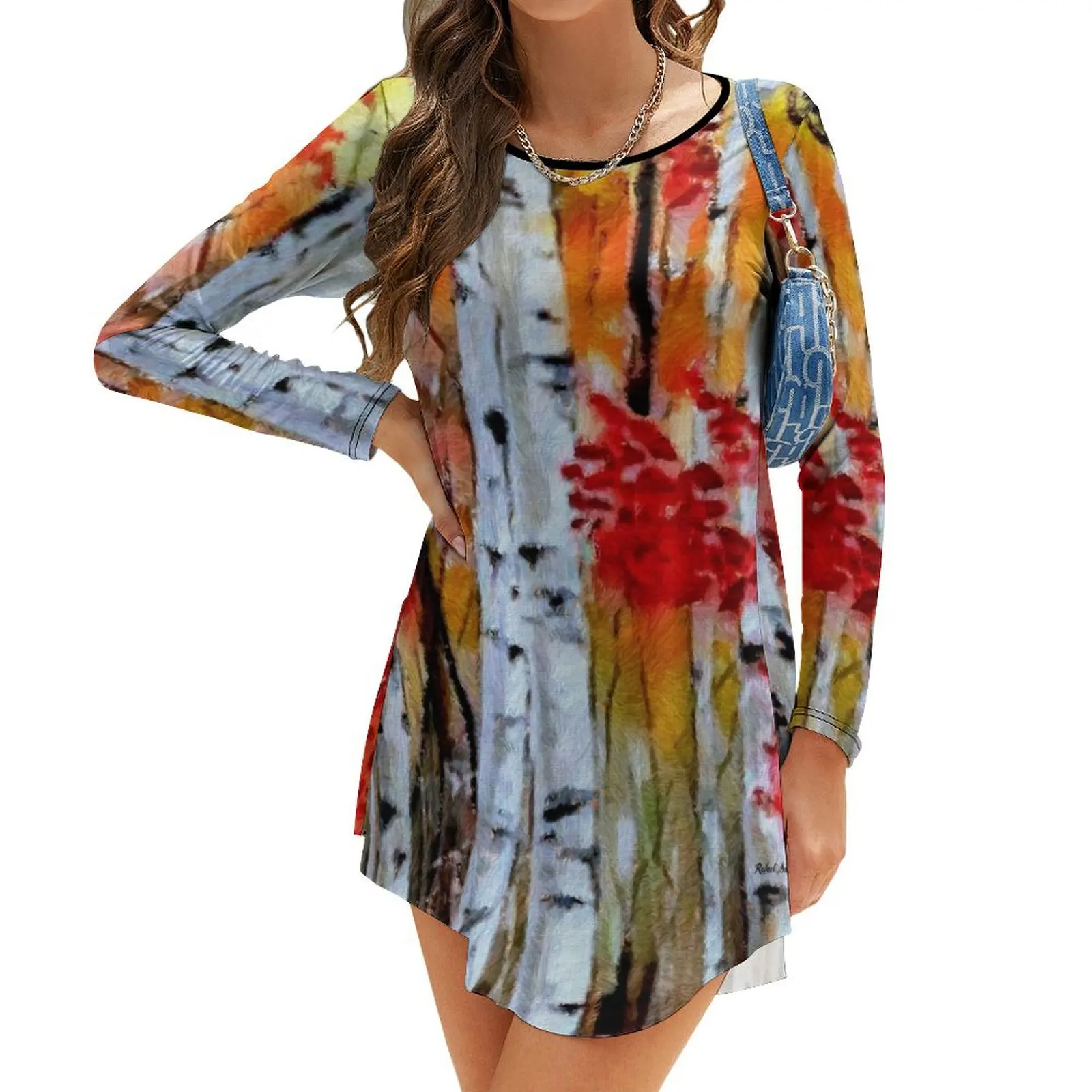 Birch Trees in Fall Long-Sleeve Dress bandage dress women's fashion dresses prom clothes luxury evening dresses for women 2024
Birch Trees in Fall Long-Sleeve Dress bandage dress women's fashion dresses prom clothes luxury evening dresses for women 2024