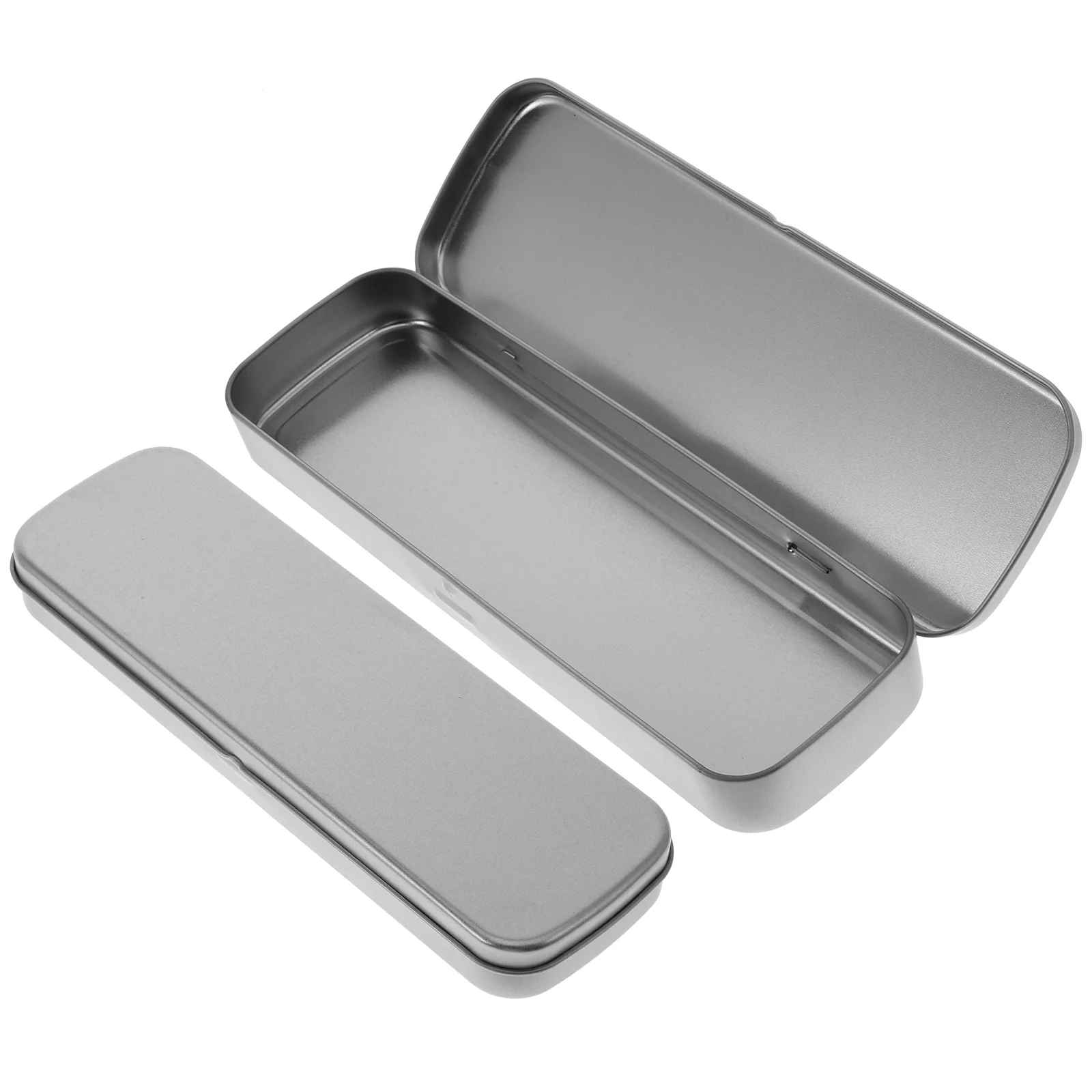 2 Pcs Metal Pencil Case Nipper Storage Stationery Supplies Small Boxes for School Bulk Large
2 Pcs Metal Pencil Case Nipper Storage Stationery Supplies Small Boxes for School Bulk Large