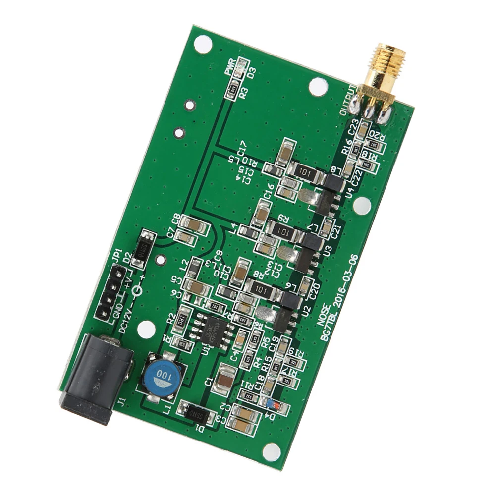Разъем выхода SMA, генератор шума 2,5G/30DB 2G/38DB DC12V, зеленая металлическая Сменная трубка регулятора напряжения печатной платы
Разъем выхода SMA, генератор шума 2,5G/30DB 2G/38DB DC12V, зеленая металлическая Сменная трубка регулятора напряжения печатной платы