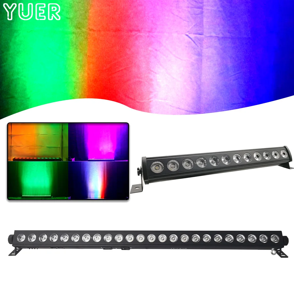 LED 24x4W RGBW Wall Washing Stage Lighting DMX512 Bar Line Bar Party Wedding Events Strobe Hose Racing Dj Disco Indoor Effect
LED 24x4W RGBW Wall Washing Stage Lighting DMX512 Bar Line Bar Party Wedding Events Strobe Hose Racing Dj Disco Indoor Effect
