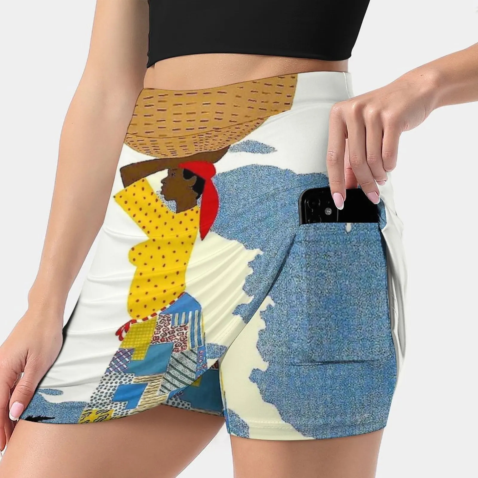 Haiti ; Vintage Travel Advertising Print Korean Fashion Skirt Summer Skirts For Women Light Proof Trouser Skirt Haiti Travel
Haiti ; Vintage Travel Advertising Print Korean Fashion Skirt Summer Skirts For Women Light Proof Trouser Skirt Haiti Travel