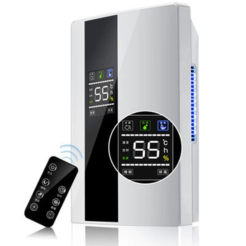 Electric Portable Dehumidifier,2.2L Intelligent Air Dryer, Electric Dehumidifier For Bedroom Bathroom EU Plug
Electric Portable Dehumidifier,2.2L Intelligent Air Dryer, Electric Dehumidifier For Bedroom Bathroom EU Plug