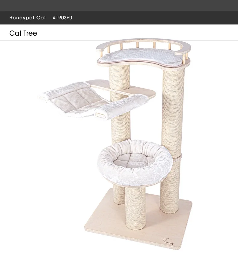 Honeypot Cat Crawler Cat Nest Cat Tree Integrated Birch Solid Wood Multilayer Wooden Cat Rack Cat Showcase
Honeypot Cat Crawler Cat Nest Cat Tree Integrated Birch Solid Wood Multilayer Wooden Cat Rack Cat Showcase